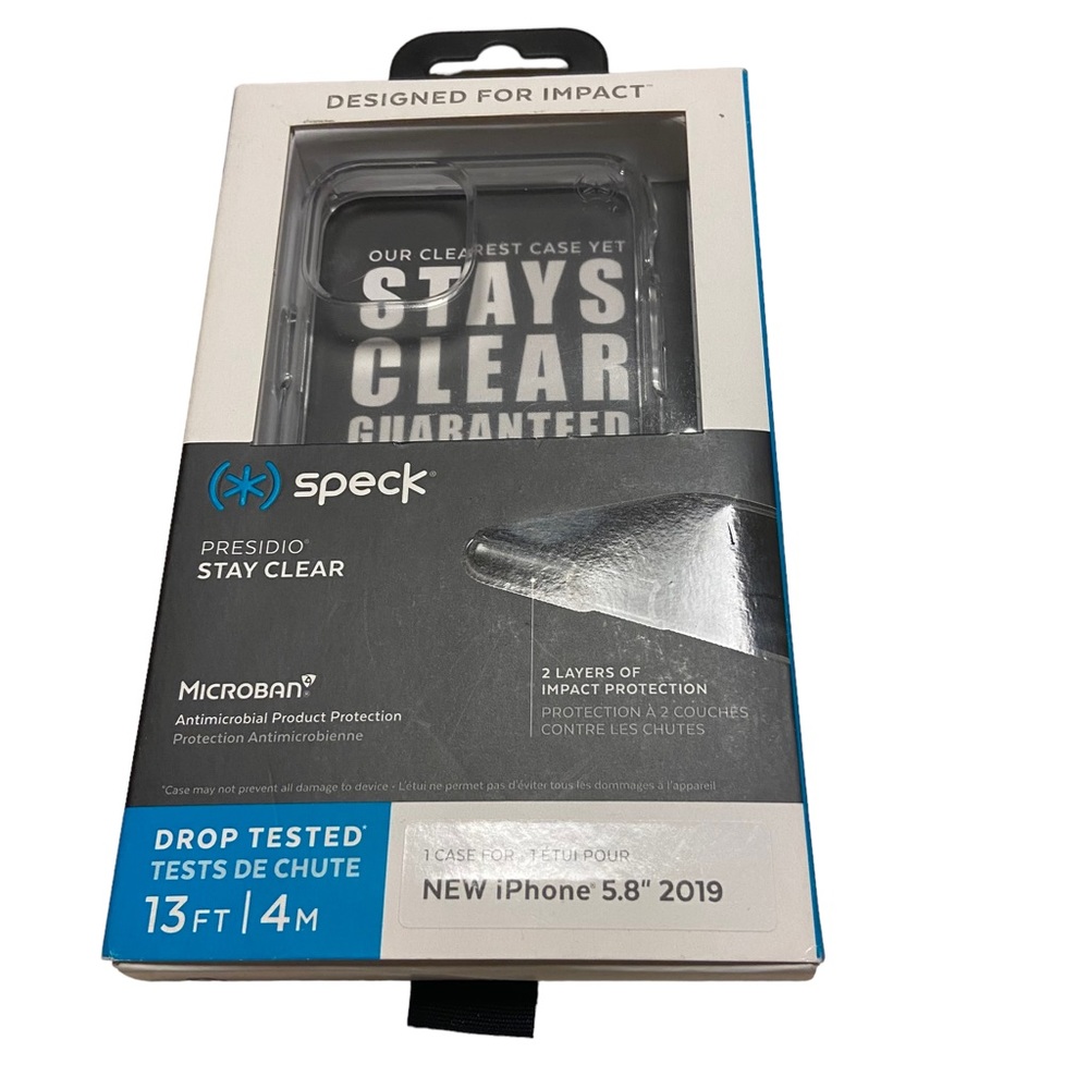 Speck Presidio Stay Clear Case for iPhone 11 Pro 2019 (5.8”) New in box